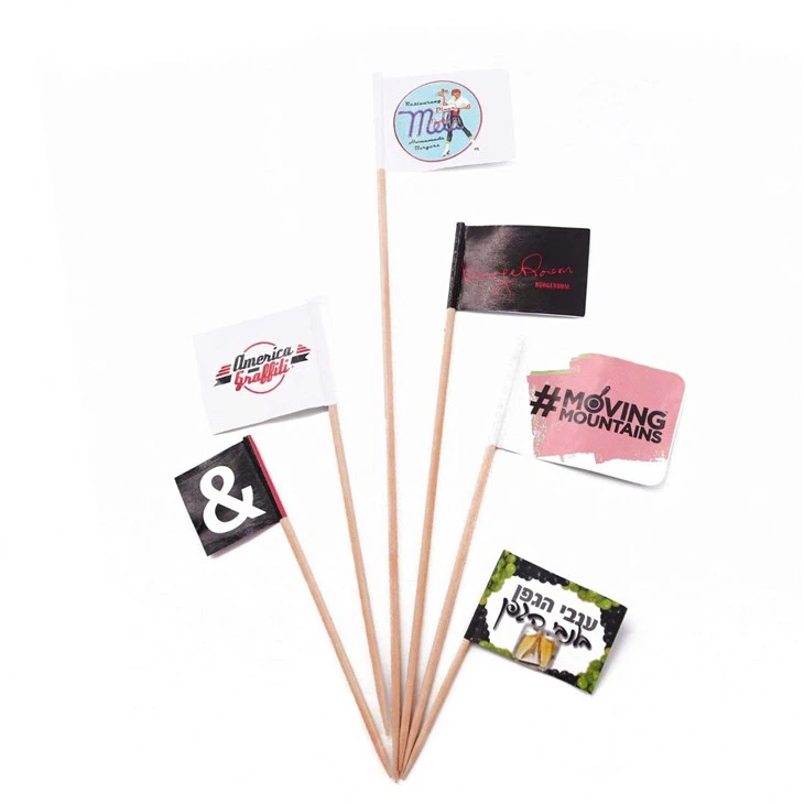 ESTICK Toothpicks Custom Logo Printed Sticks